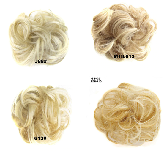 High-temperature silk curls