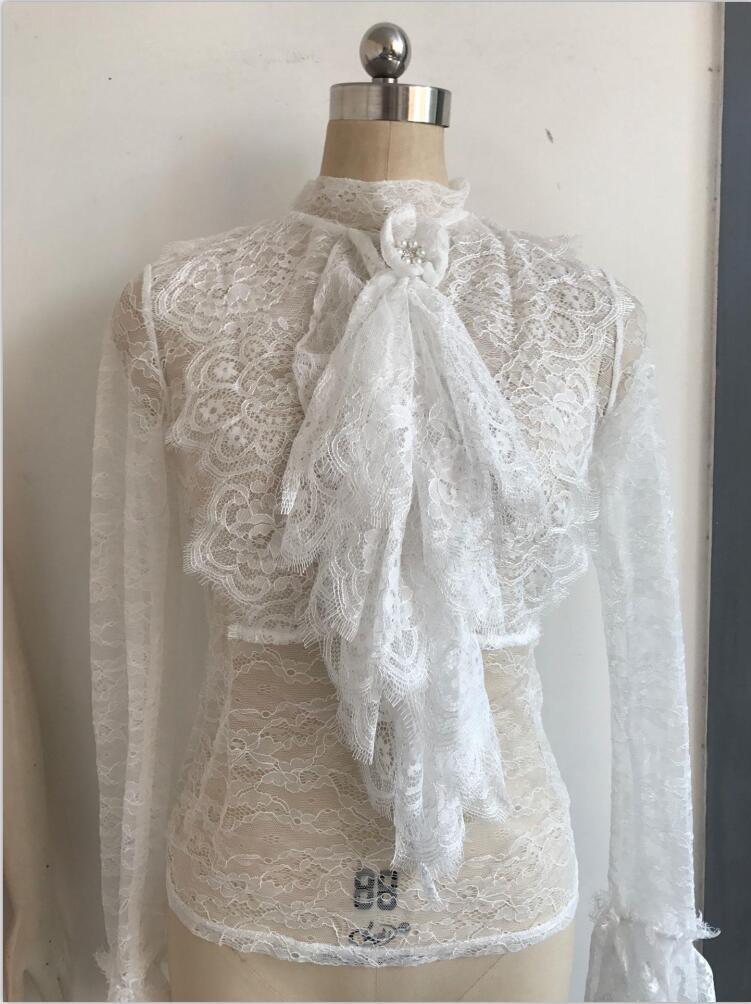 Tight lace long sleeve top