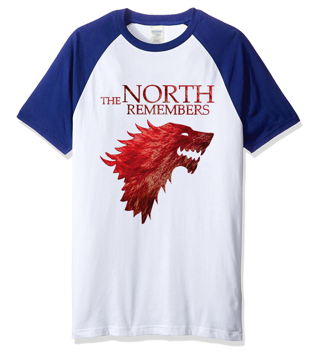 European And American Men's Raglan Sleeve T-shirt Clothing