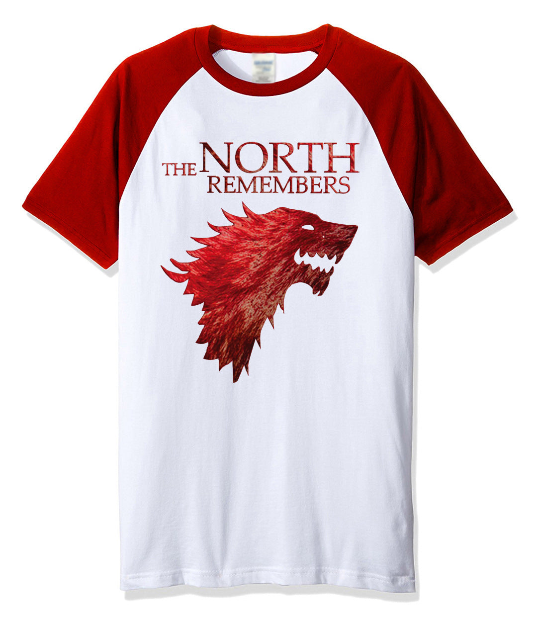 European And American Men's Raglan Sleeve T-shirt Clothing