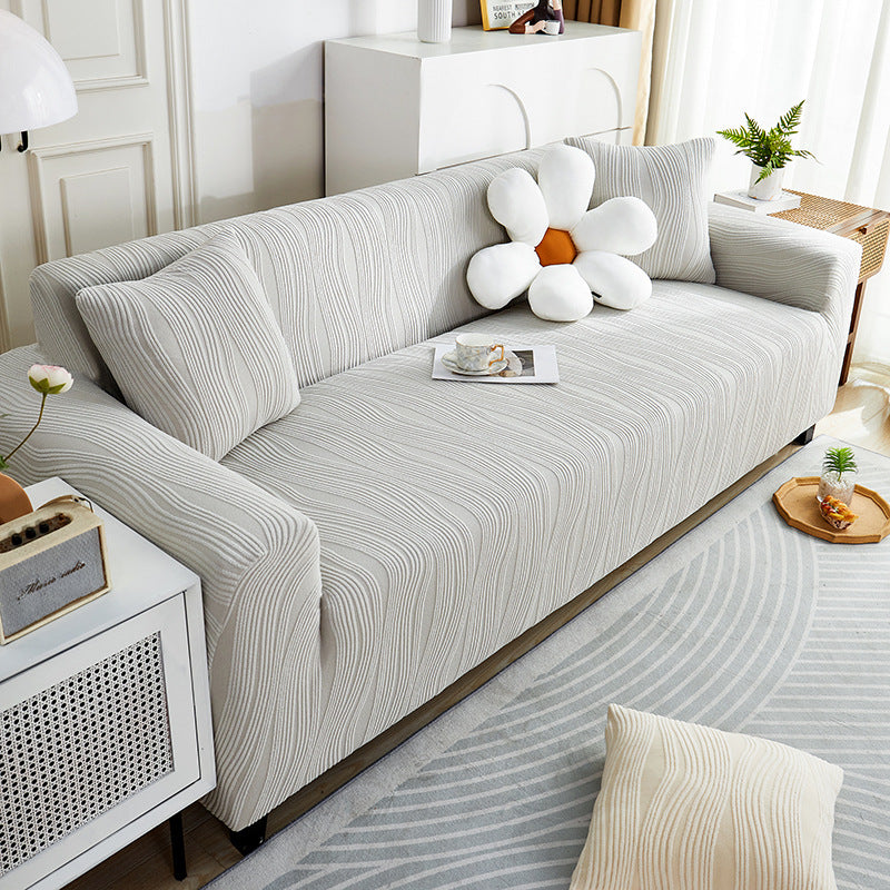 Jacquard Velvet Stretch Sofa Cover All-inclusive Sofa Cover