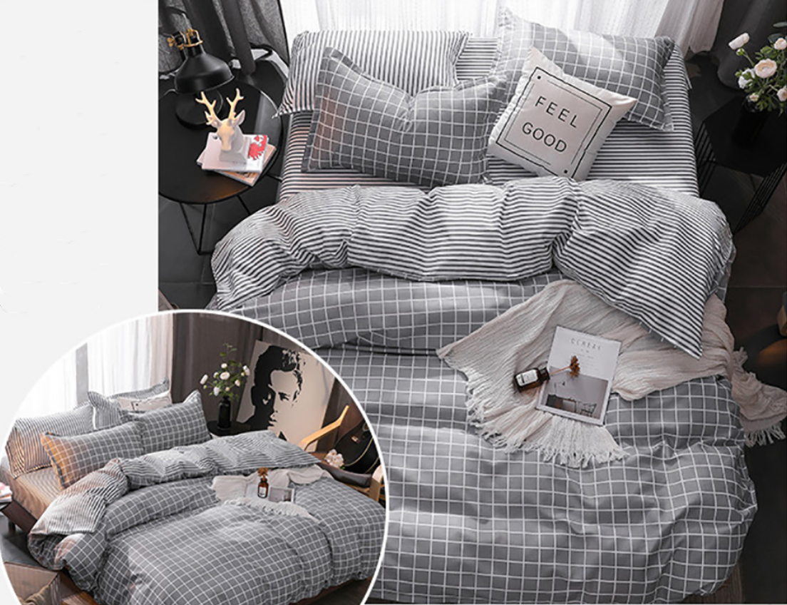 Enkelt 4-delt dynebetræk