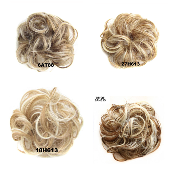 High-temperature silk curls
