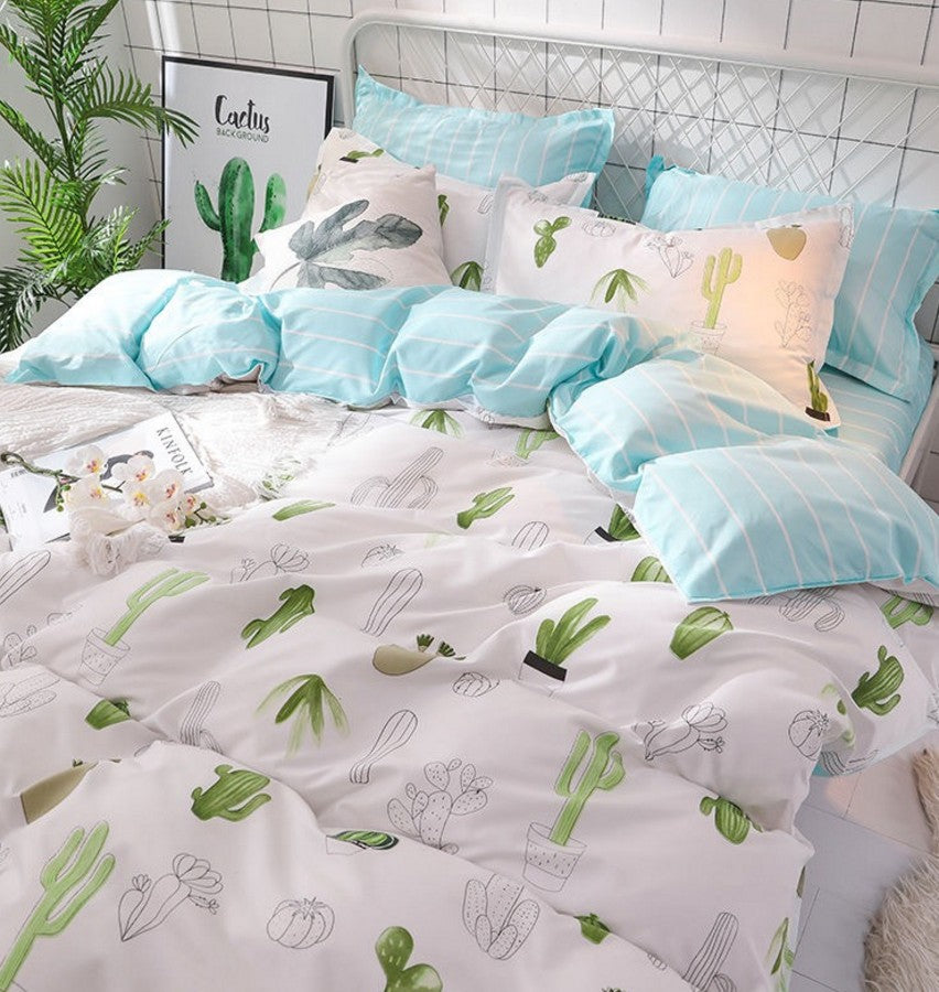 Enkelt 4-delt dynebetræk