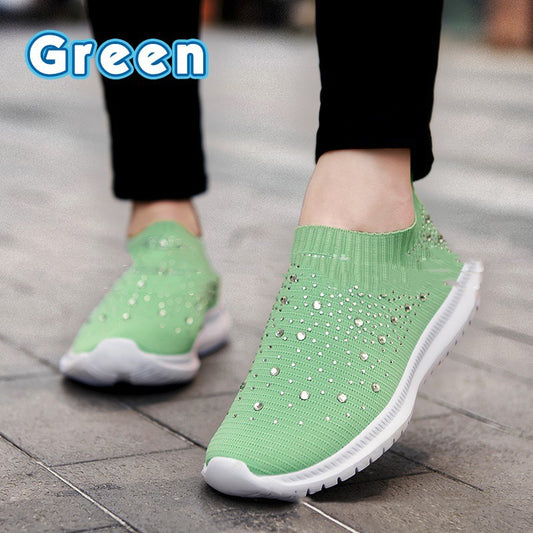 Sneakers Woven Breathable Flying Weaver Shoes