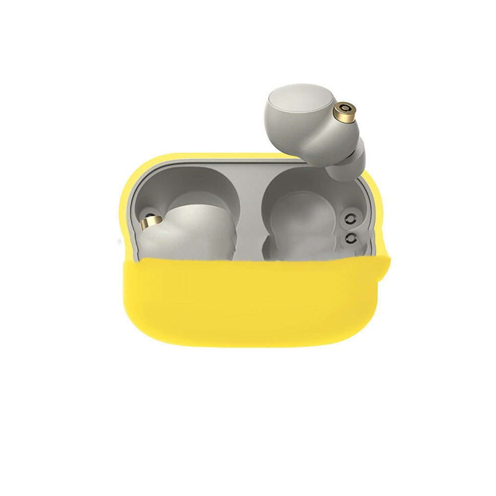 Compatible with Apple, Suitable For WF-1000XM4 Bluetooth Headset Protective Cover Silicone Shell Charging Warehouse Storage Bag