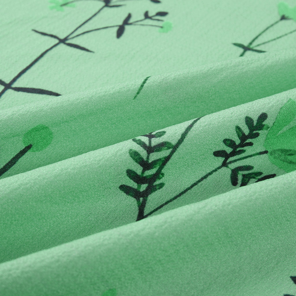 Løs bluse med V-udskæring