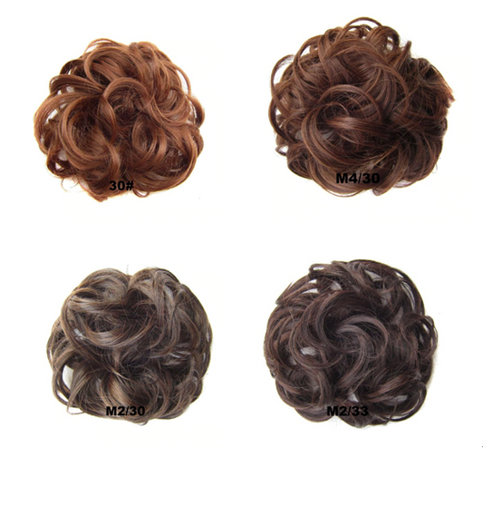 High-temperature silk curls