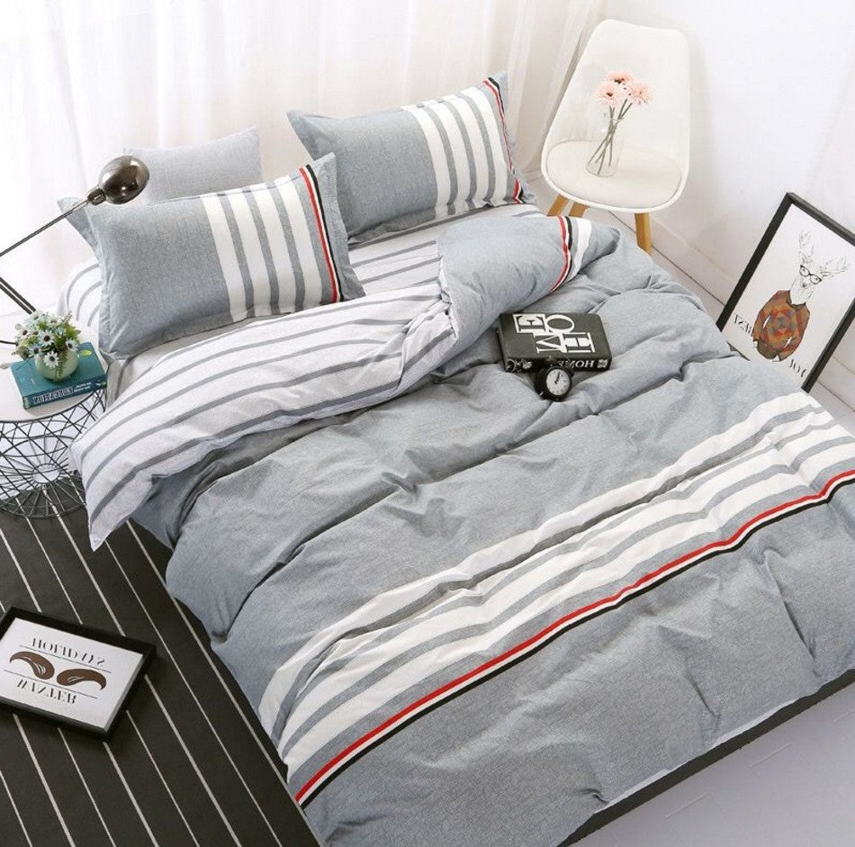 Enkelt 4-delt dynebetræk