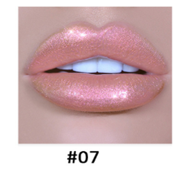 Polarized lip gloss
