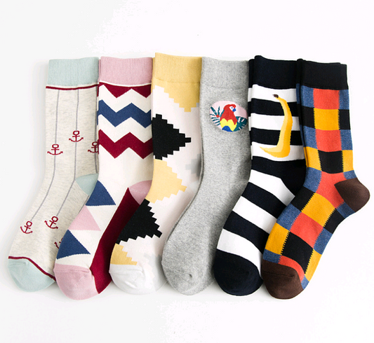 British wind socks personality couple socks men and women cotton stockings