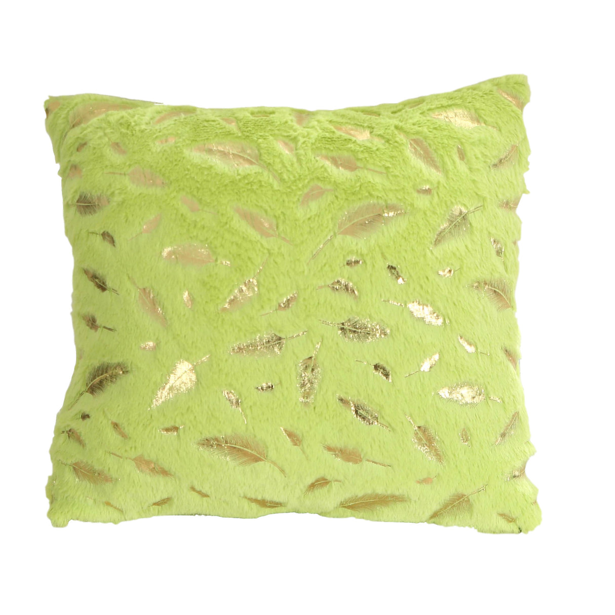Sofa Plush Bronzing Cushion Solid Color Pillow Bay Window Suitable