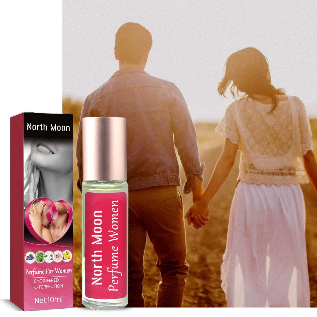 Women's Pheromone Oil Natural Fresh Portable Fragrance Lasting Dating Atmosphere Perfume