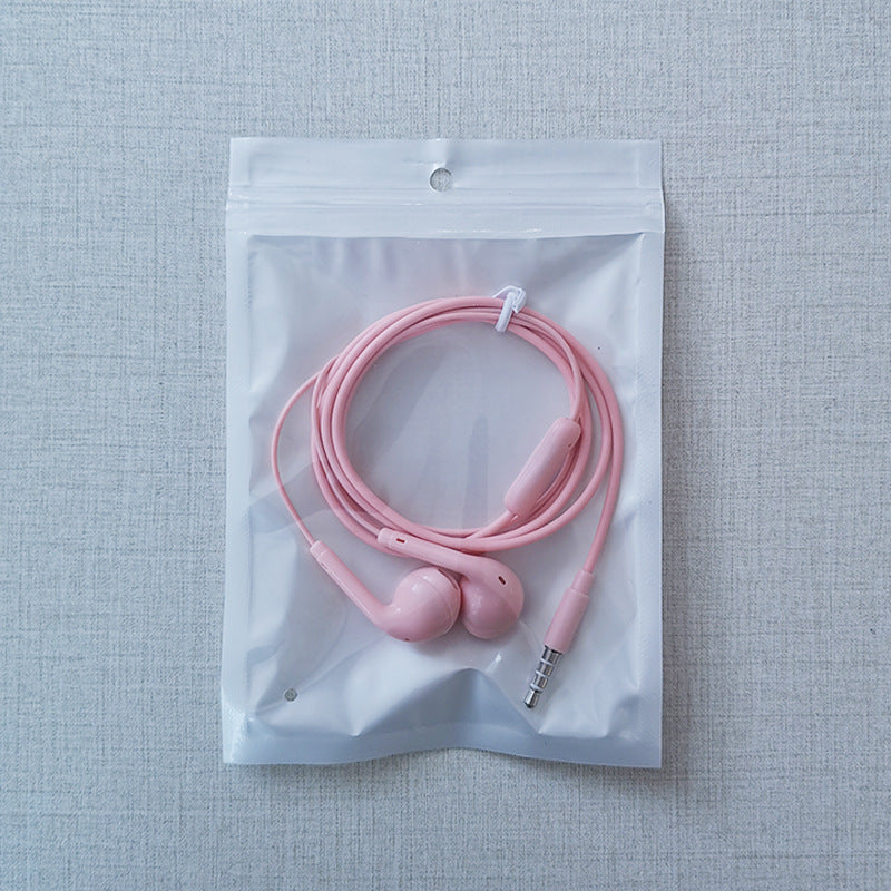 In-ear Wired Headset Stereo Remote Control With Michael Phone