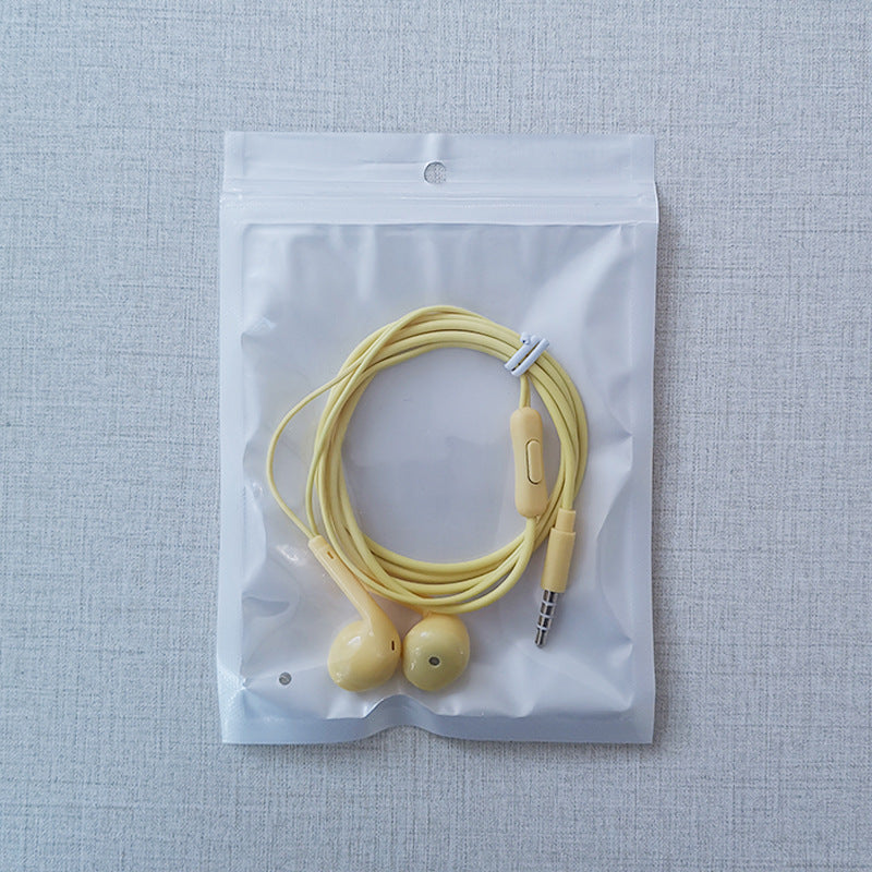 In-ear Wired Headset Stereo Remote Control With Michael Phone