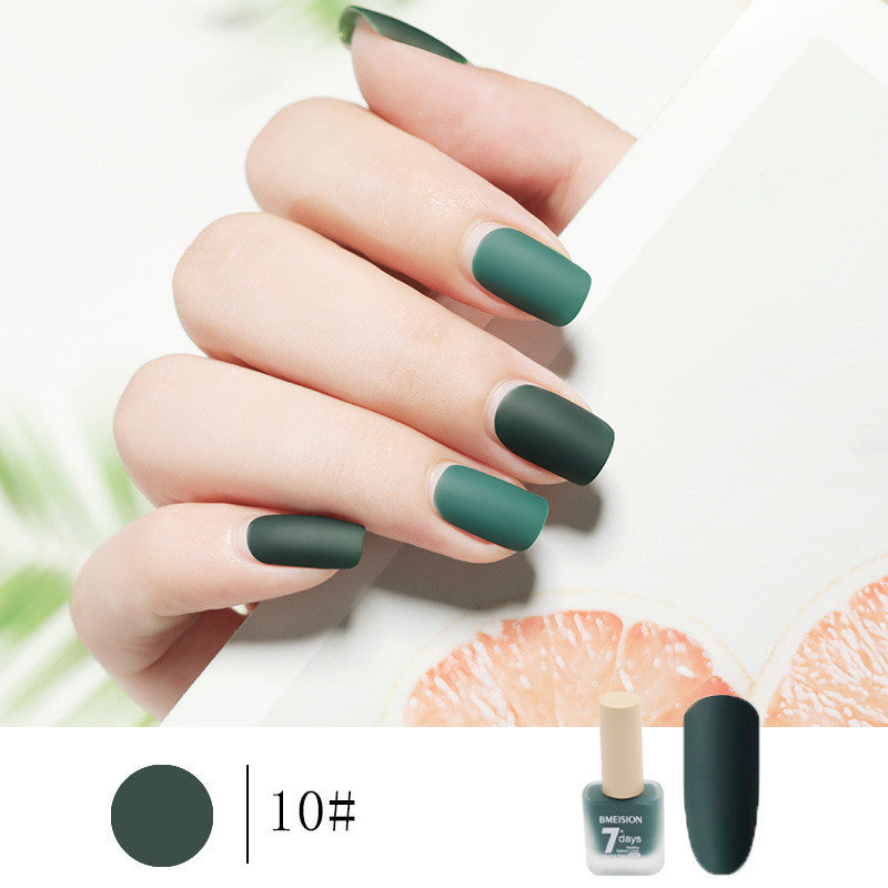 Frosted No-baging Hurtigtørrende Nude Mat Neglelak