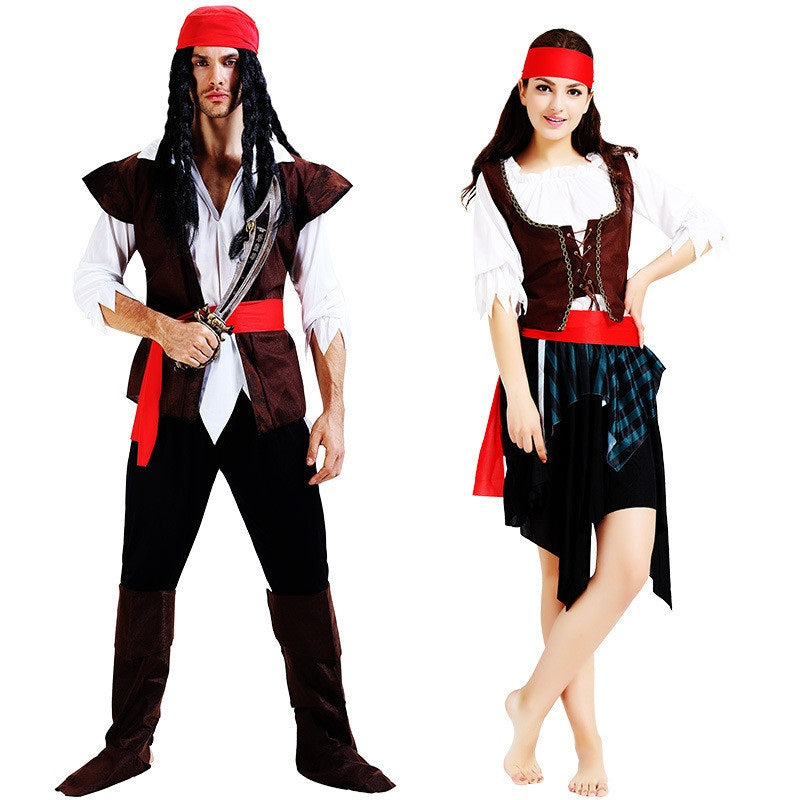 Cosplay Halloween mænd og kvinder udklædningskostumer