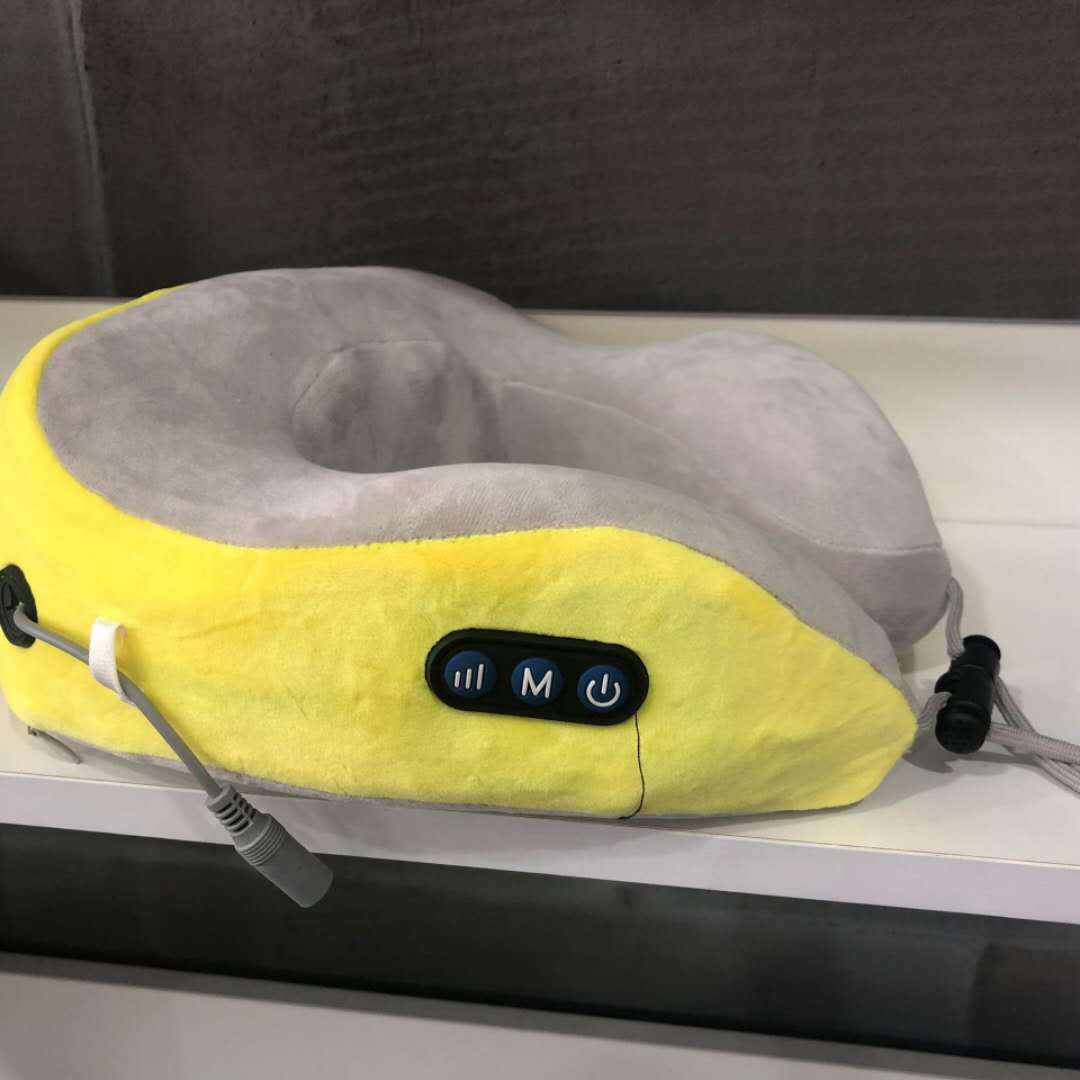 Electric Neck Massager U shaped Pillow Multifunctional Portable Shoulder Cervical Massager Outdoor Home Car Massage