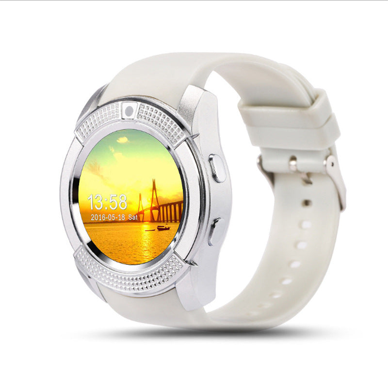 Full Circle Screen Card Sedentary Sleep Monitoring Watch