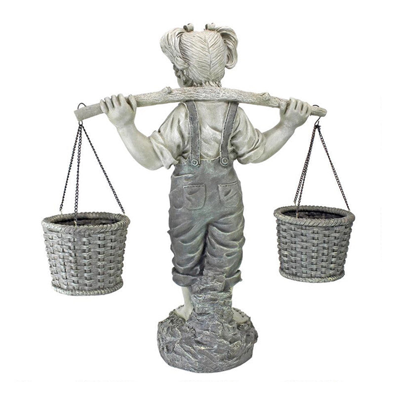 3D Three-dimensional Resin Crafts To Carry Girls Standing