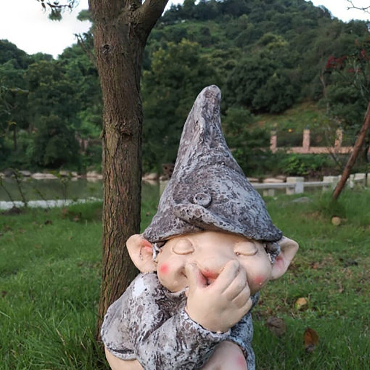 Dwarf Pull Smelly Little Dwarf Resin Crafts