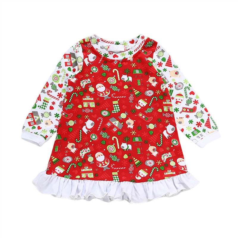 Christmas baby child skirt