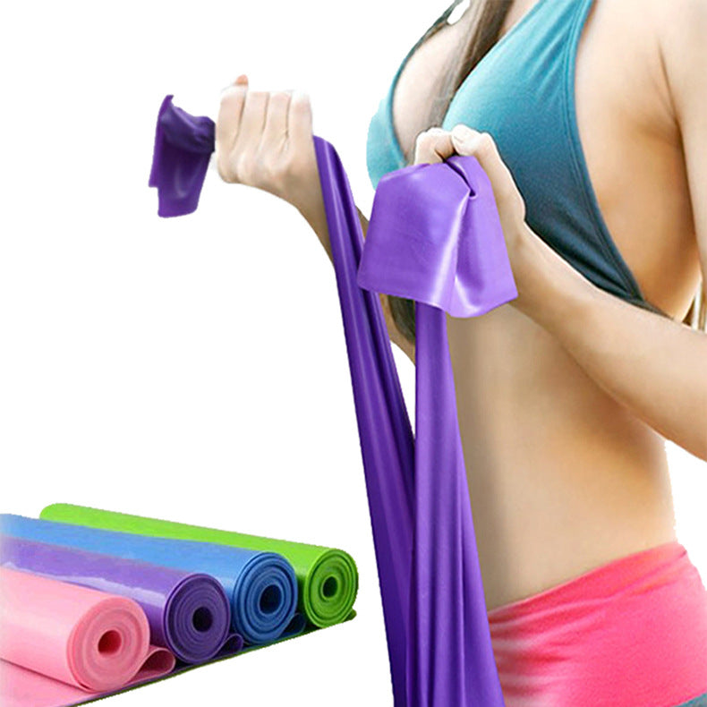 Miljøvenlig TPE yoga stretch drag strap fitness
