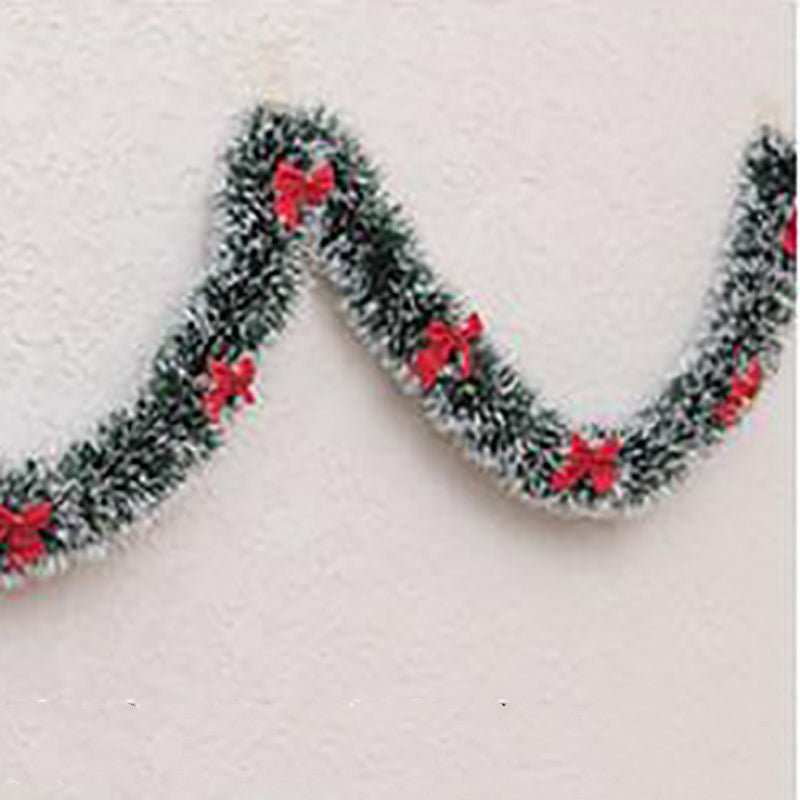Christmas Decoration Interior Top Garland Ribbon