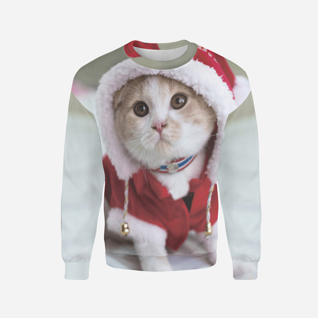 Christmas print sweatshirt