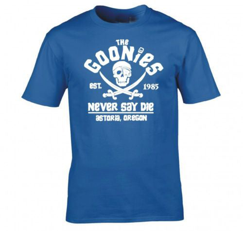 Casual Short Sleeve T-Shirt Letter Goonies Collection