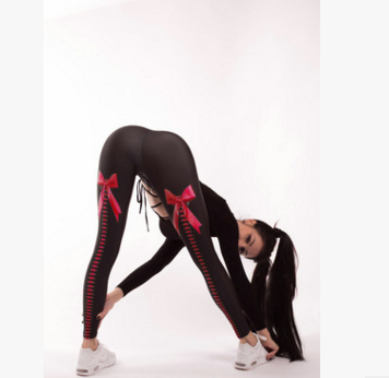 Bad Kitty Bowback Leggings