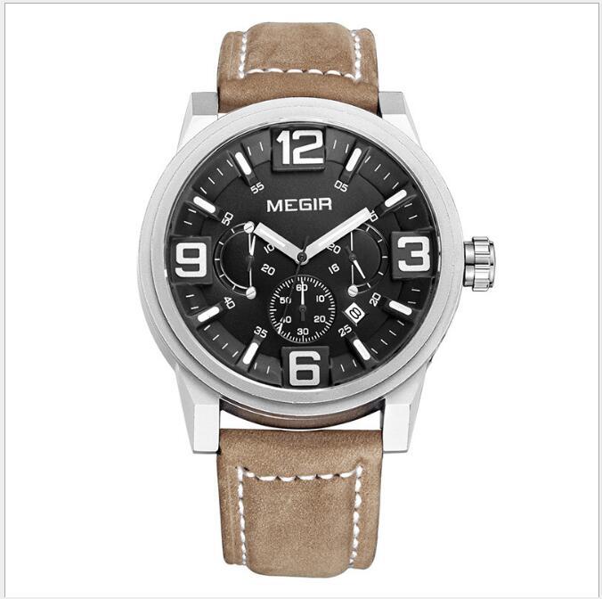 手錶男士手錶三眼夜光防水運動手錶手錶