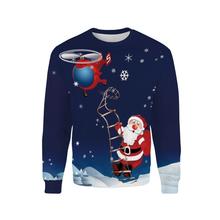 Christmas print sweatshirt