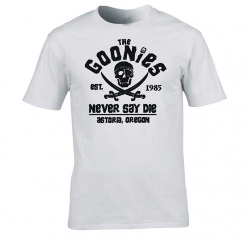 Casual Short Sleeve T-Shirt Letter Goonies Collection