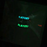 PLAYER Couple Men And Women Luminous Ring