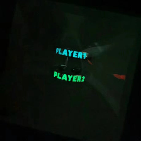 PLAYER Couple Men And Women Luminous Ring