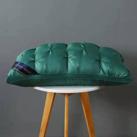 Pillow Twisted Flower Bread Pillow Cervical Support Feather Velvet