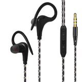 Crystal Snakeskin Leather Cable For Hanging Ear Headphones