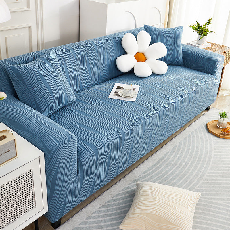 Jacquard Velvet Stretch Sofa Cover All-inclusive Sofa Cover