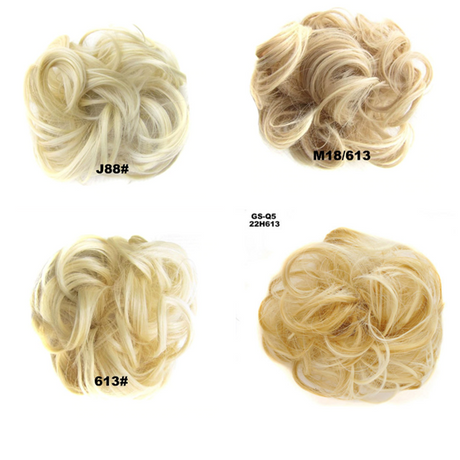 High-temperature silk curls