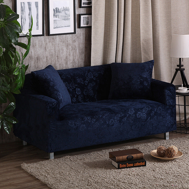 Solid color sofa cover sofa cover