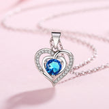 All-match Cold Wind Heart-shaped Female Pendant