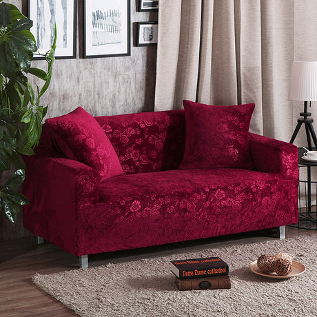 Solid color sofa cover sofa cover