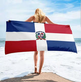 Striped Nordic INS wind beach towel