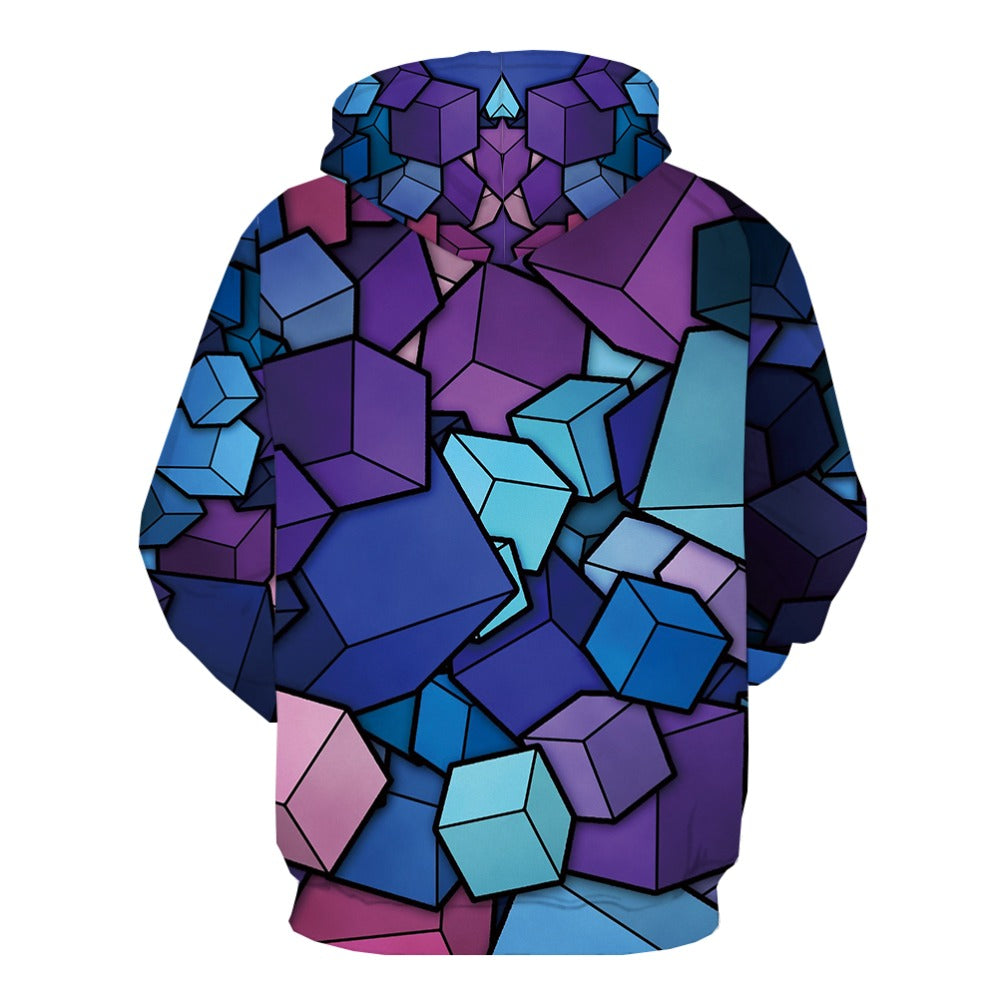 Long sleeve digital print Hoodie