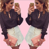 Classic Polka Dot Blouse