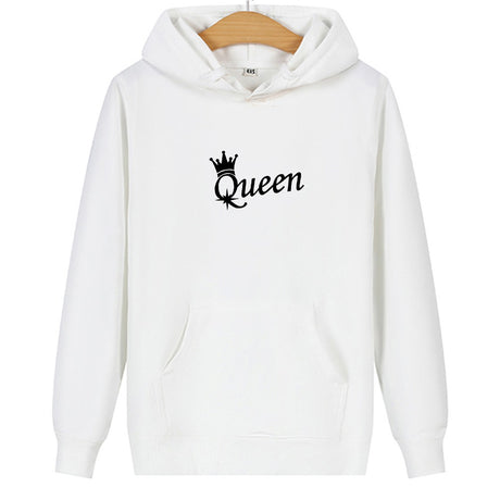 Long sleeve printed hooded sweatshirt