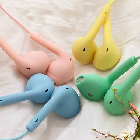 In-ear Wired Headset Stereo Remote Control With Michael Phone