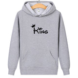 Long sleeve printed hooded sweatshirt