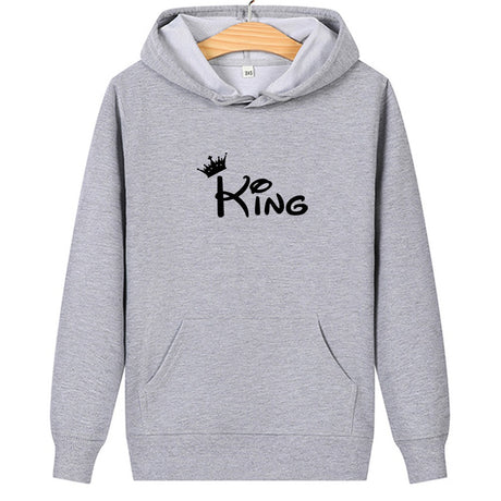 Long sleeve printed hooded sweatshirt